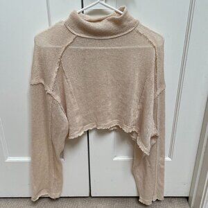 Urban Outfitters Delicate Cropped Sweater